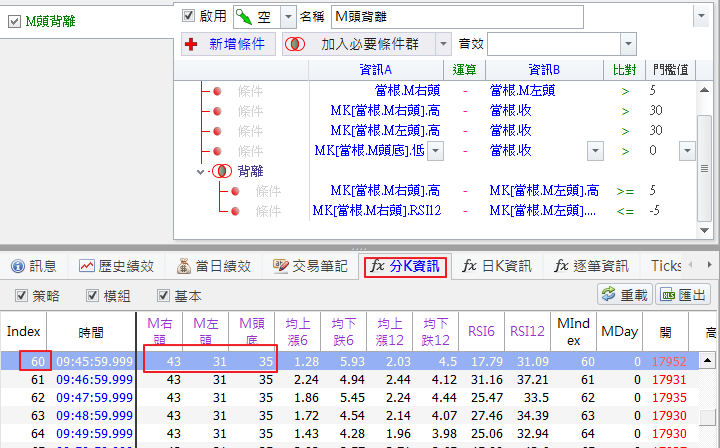 M頭位置資訊